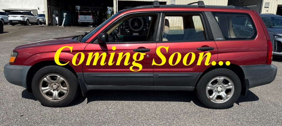 Coming Soon... 2003 Subaru Forester